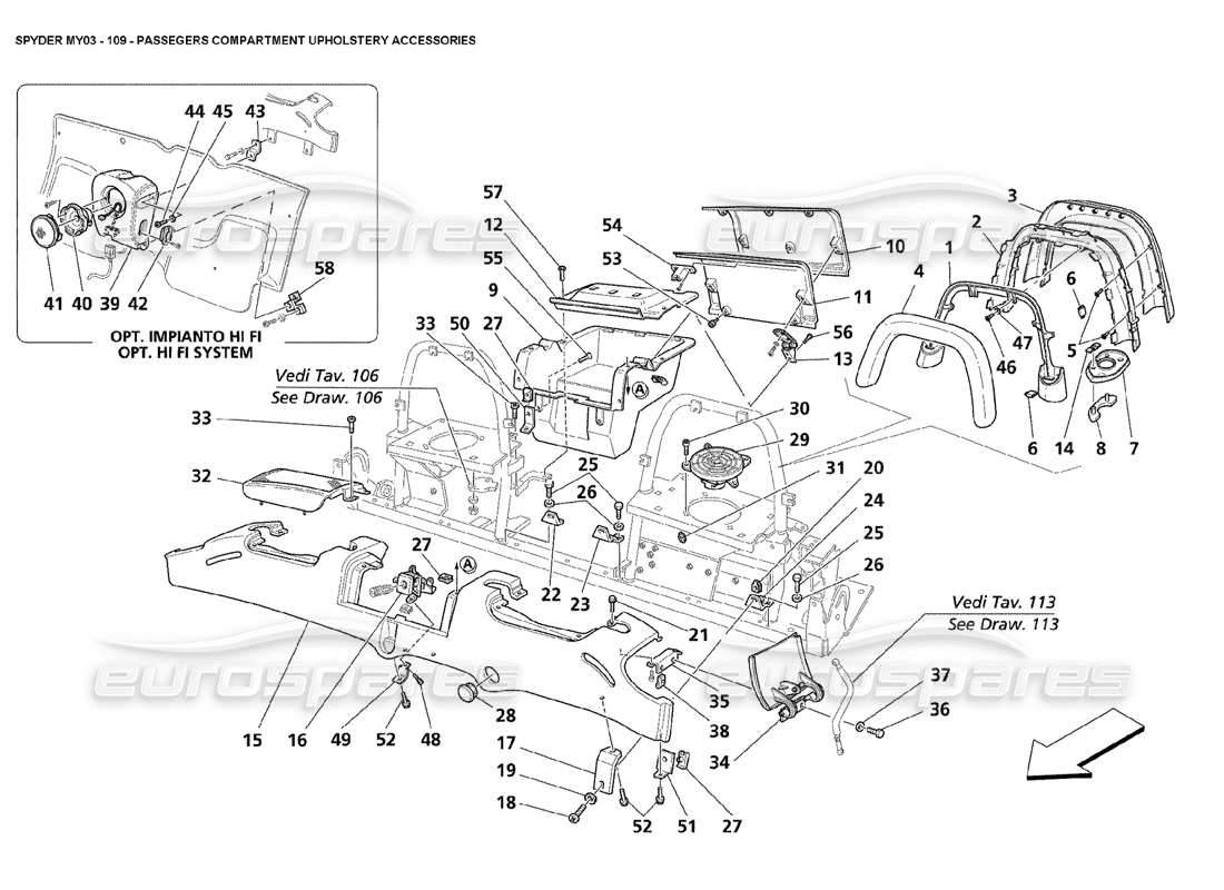 teilediagramm mit der teilenummer 66706300