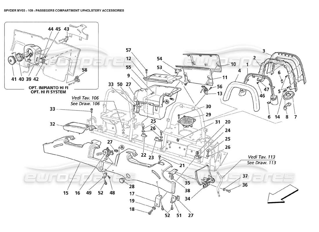 teilediagramm mit der teilenummer 66706300