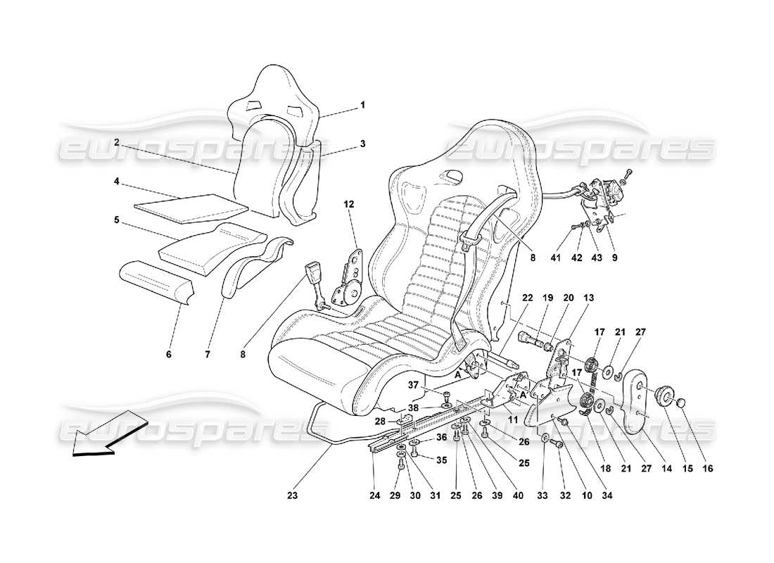 teilediagramm mit der teilenummer 64347400