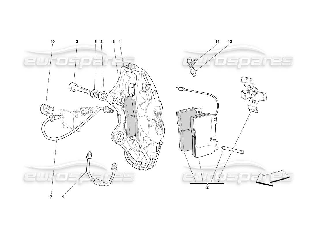 teilediagramm mit der teilenummer 172868