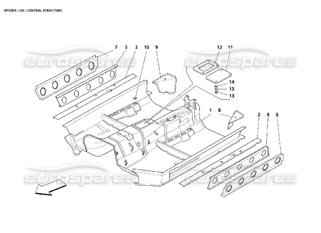 teilediagramm mit der teilenummer 66245300