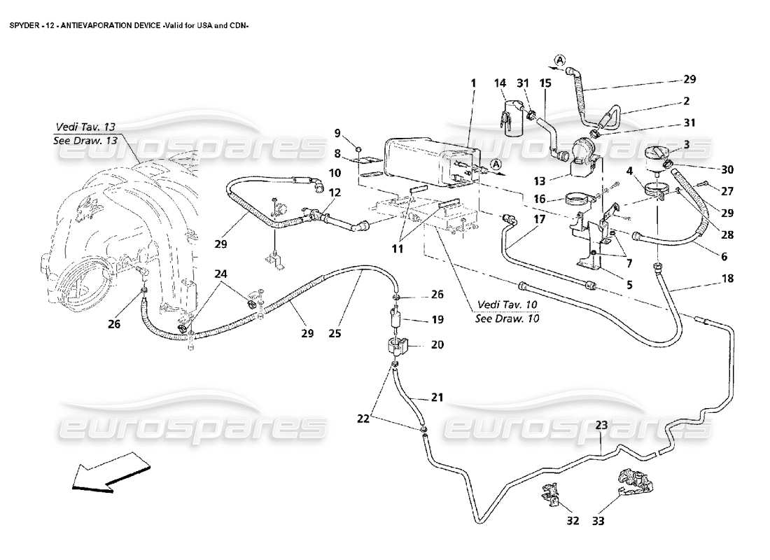 teilediagramm mit der teilenummer 318720333