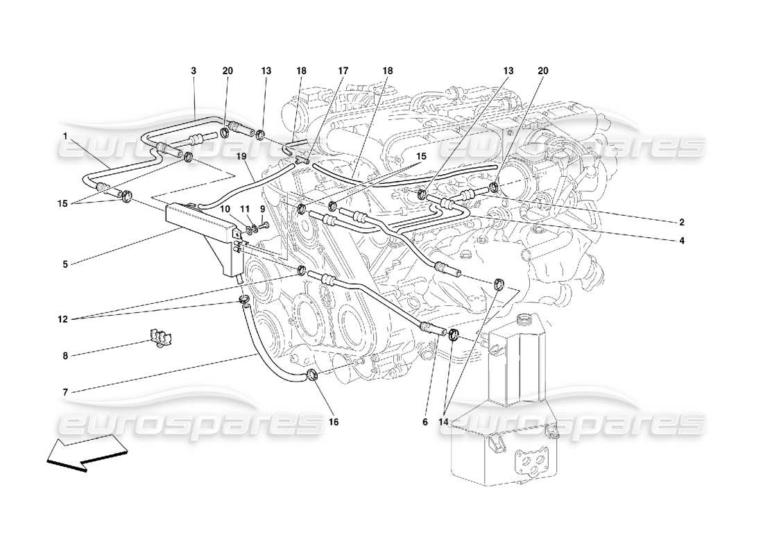 teilediagramm mit der teilenummer 124790