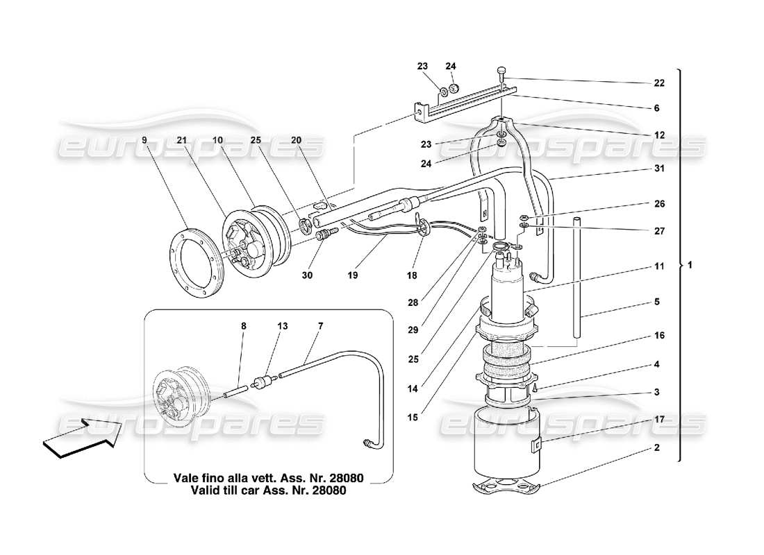 teilediagramm mit der teilenummer 897696