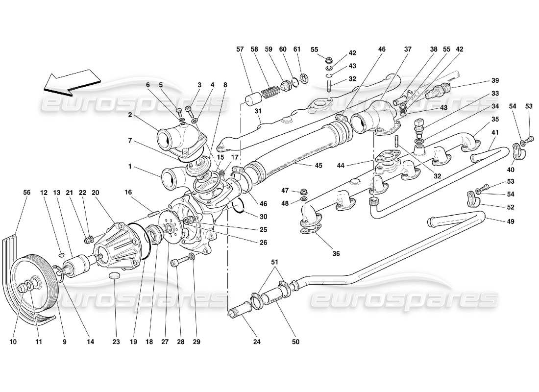 teilediagramm mit der teilenummer 16043224