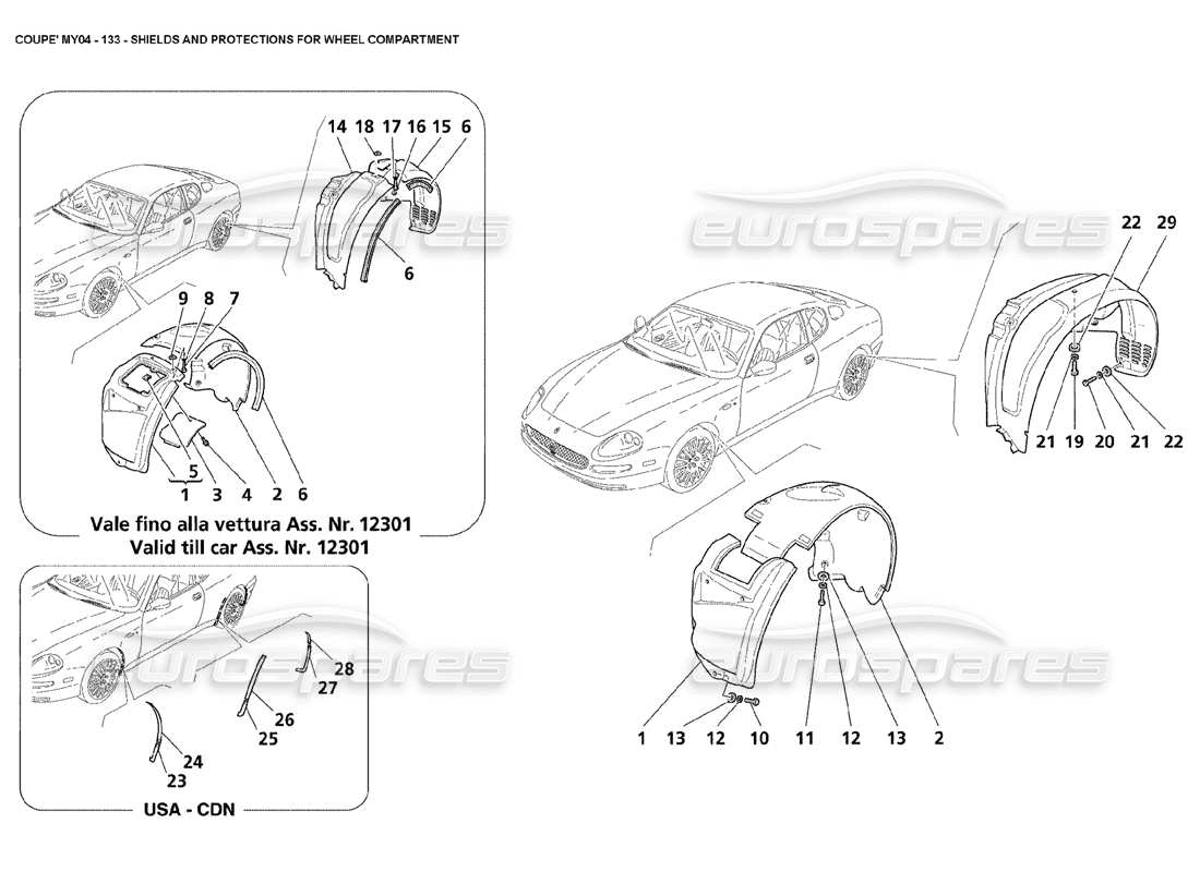 teilediagramm mit der teilenummer 67528500