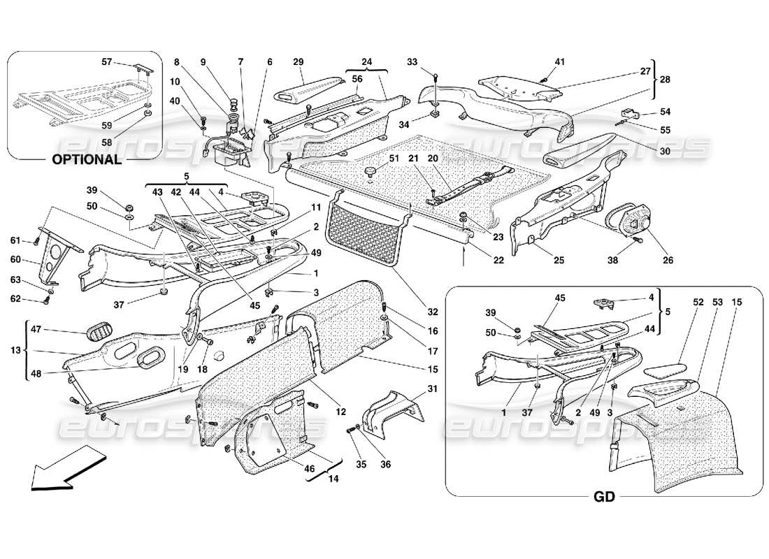 teilediagramm mit der teilenummer 645851..