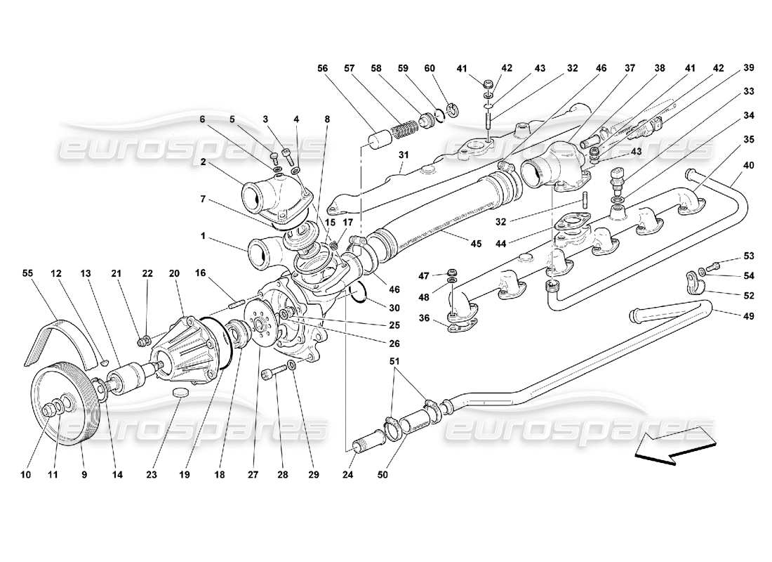 teilediagramm mit der teilenummer 141250