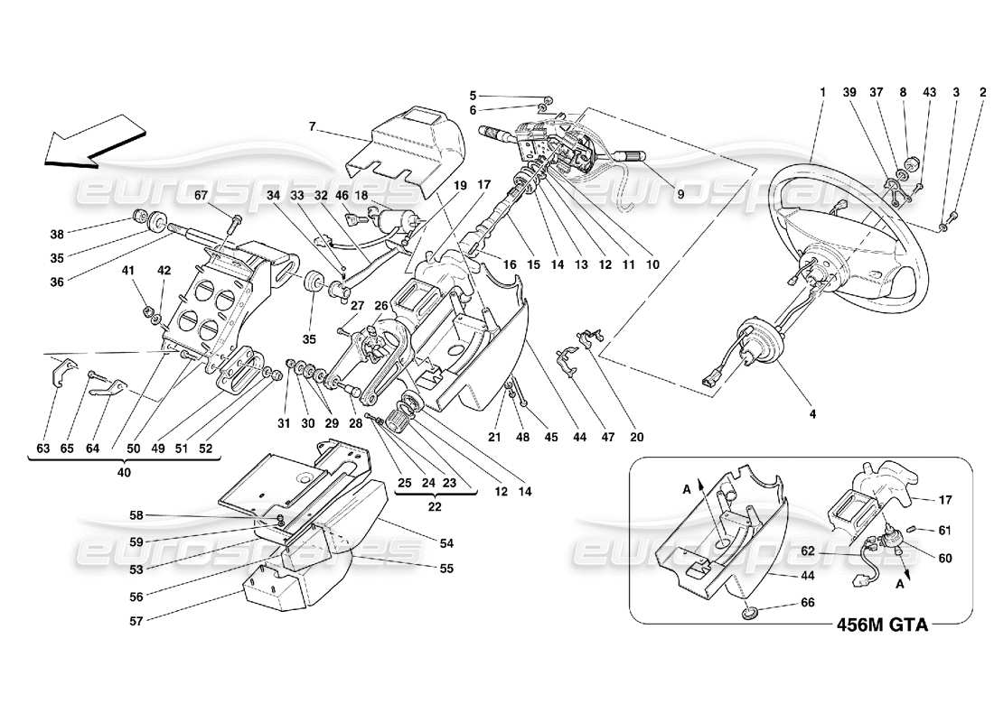 teilediagramm mit der teilenummer 174545/a
