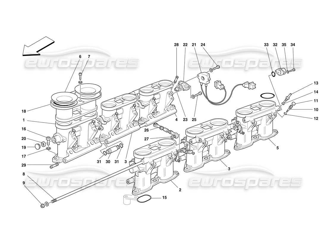 teilediagramm mit der teilenummer 162722