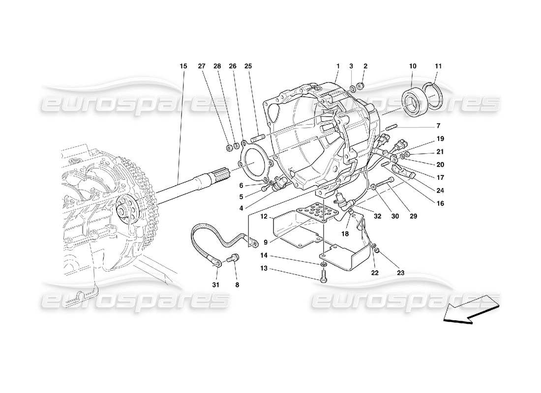 teilediagramm mit der teilenummer 155918