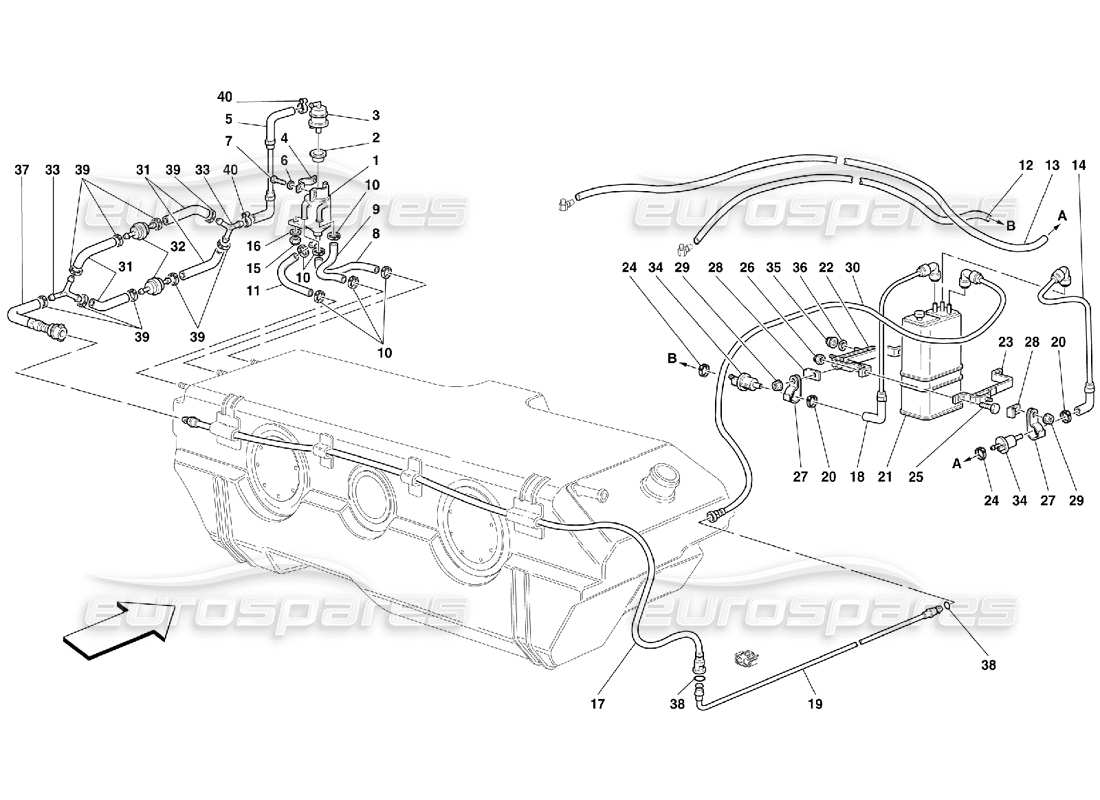 teilediagramm mit der teilenummer 155313