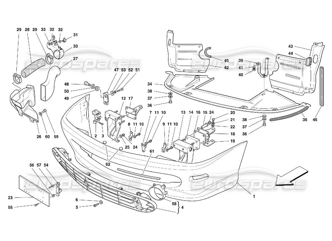 teilediagramm mit der teilenummer 65284110