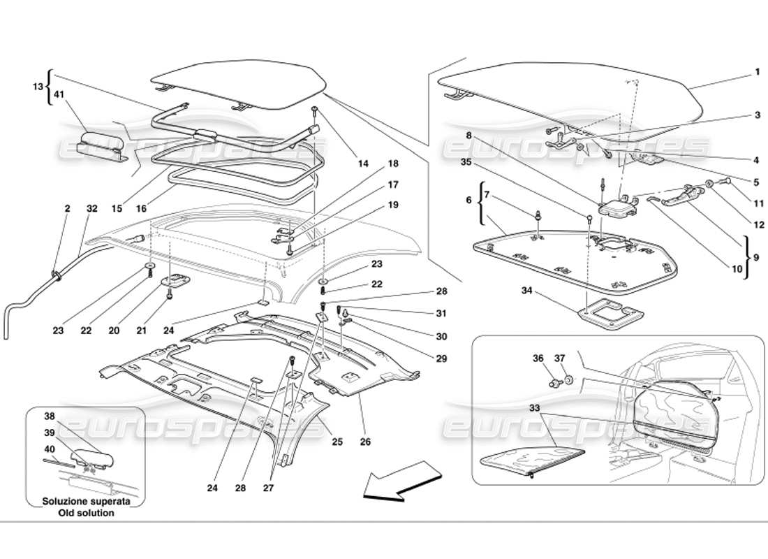 teilediagramm mit der teilenummer 65737200