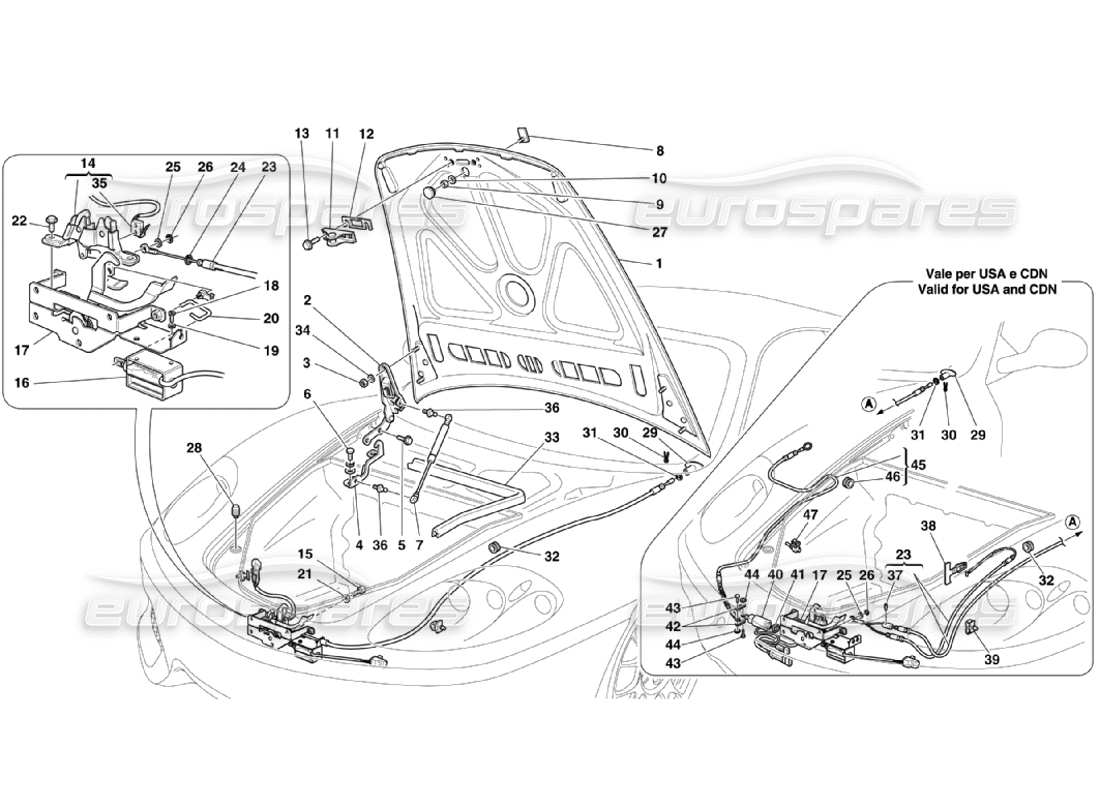 teilediagramm mit der teilenummer 65546600