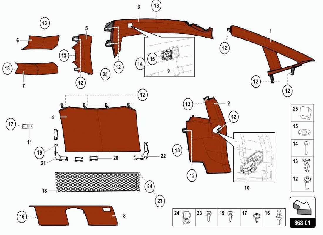 teilediagramm mit der teilenummer 4a0867276b