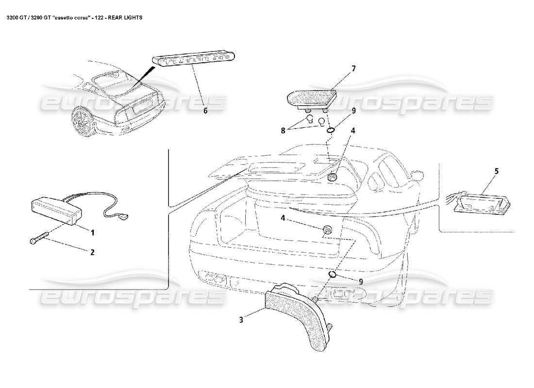 teilediagramm mit der teilenummer 13046115