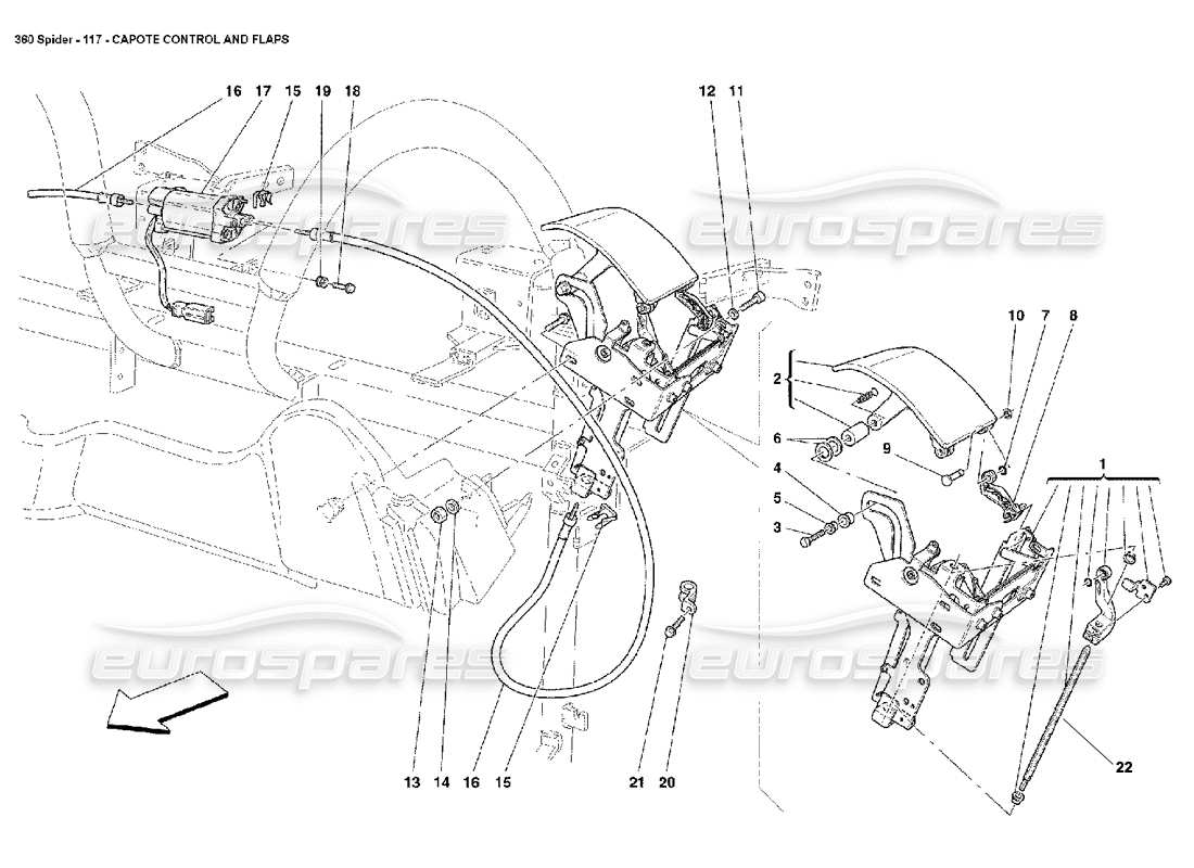 teilediagramm mit der teilenummer 66685300