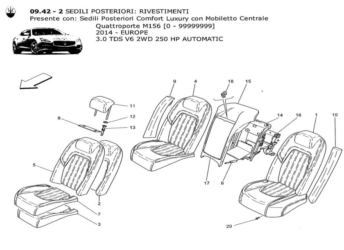teilediagramm mit der teilenummer 670008432