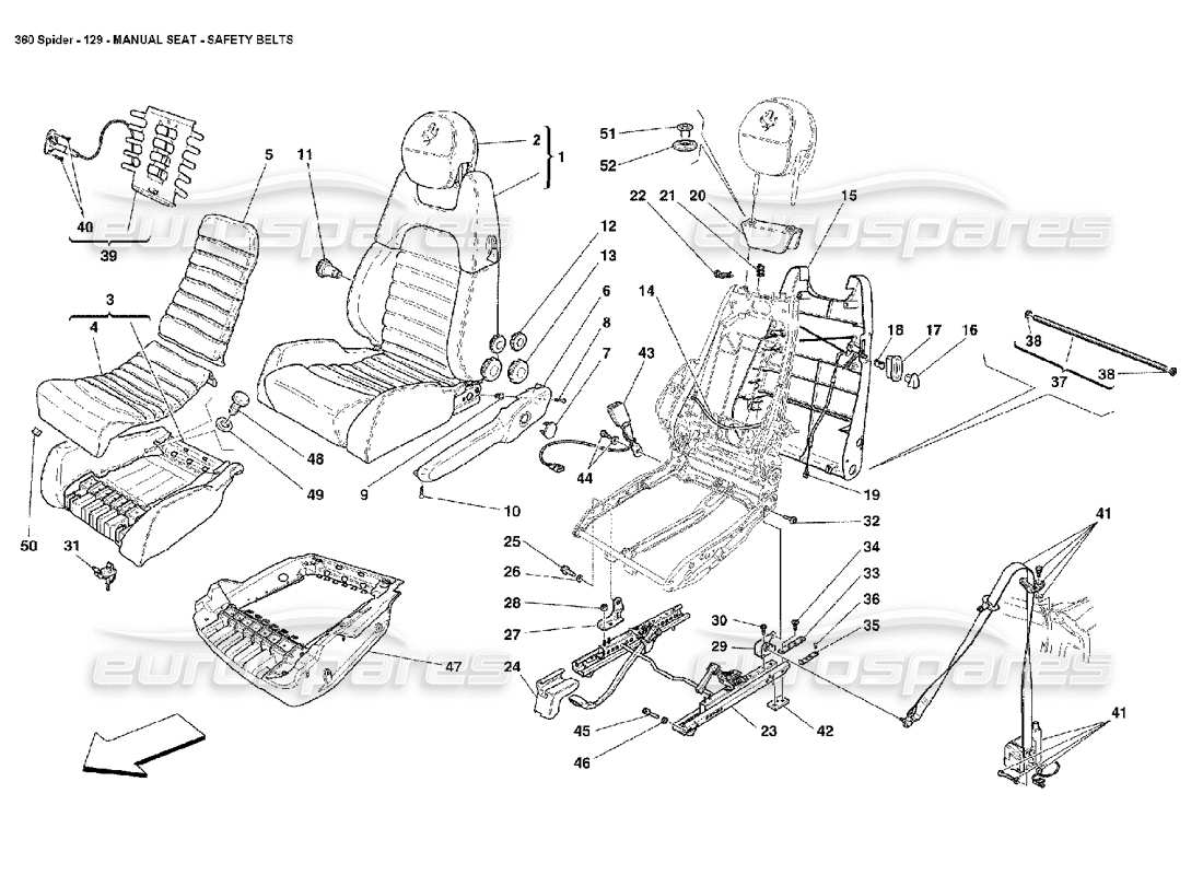 teilediagramm mit der teilenummer 67417500