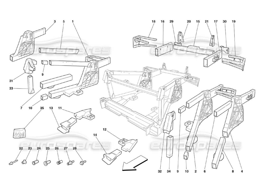 teilediagramm mit der teilenummer 67977700