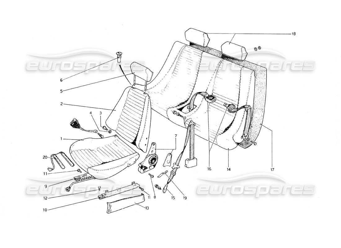 teilediagramm mit der teilenummer 20274601