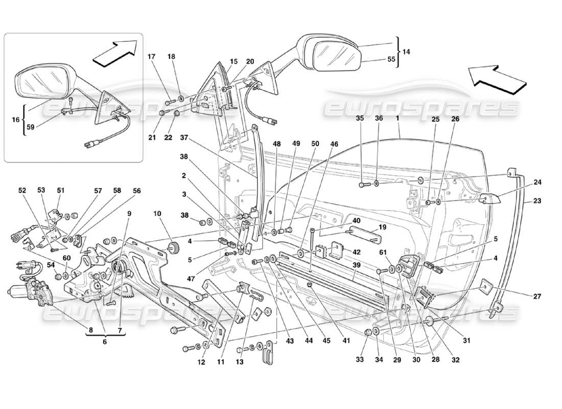 teilediagramm mit der teilenummer 65226100