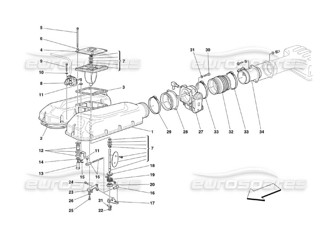 teilediagramm mit der teilenummer 182090