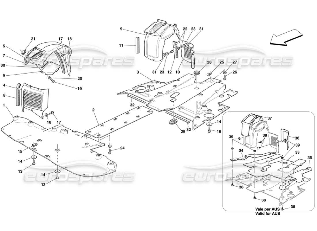 teilediagramm mit der teilenummer 65522400