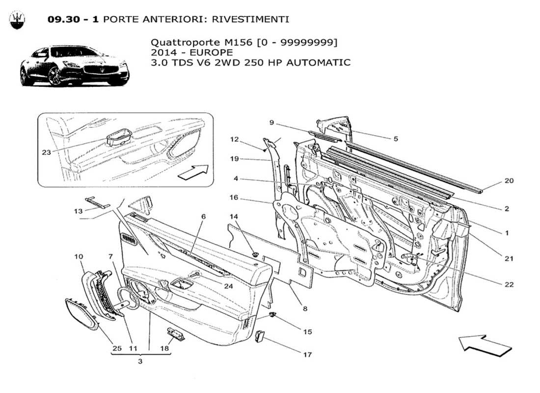 teilediagramm mit der teilenummer 670009905