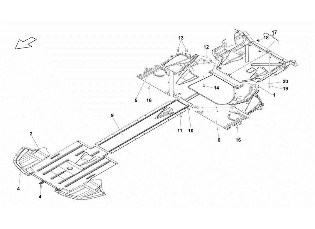 teilediagramm mit der teilenummer 403825201b