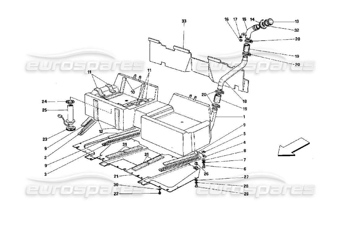 teilediagramm mit der teilenummer 137545