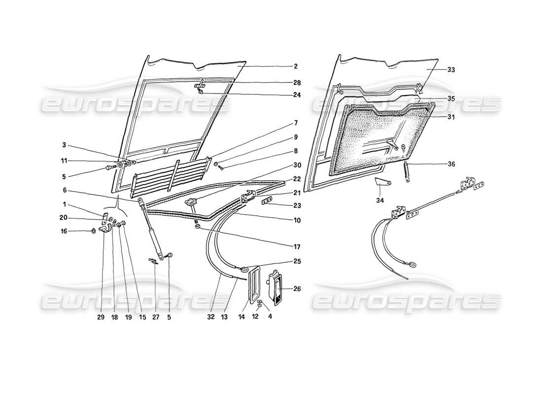 teilediagramm mit der teilenummer 61748600