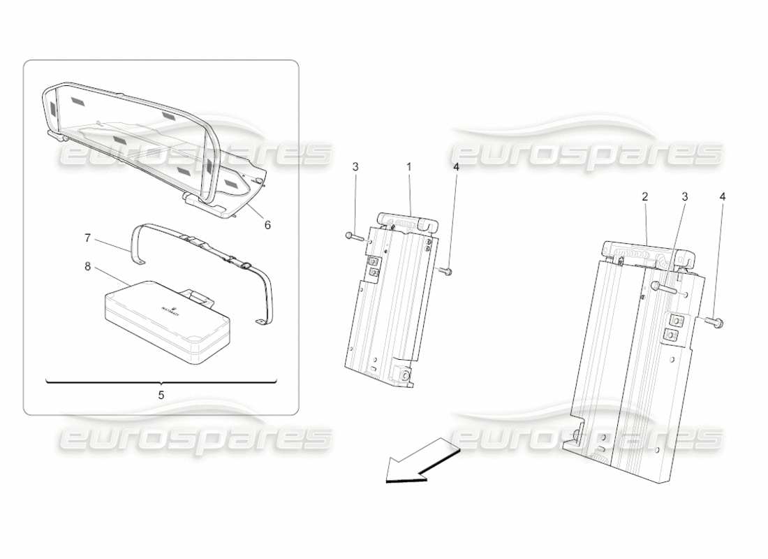 teilediagramm mit der teilenummer 18752324