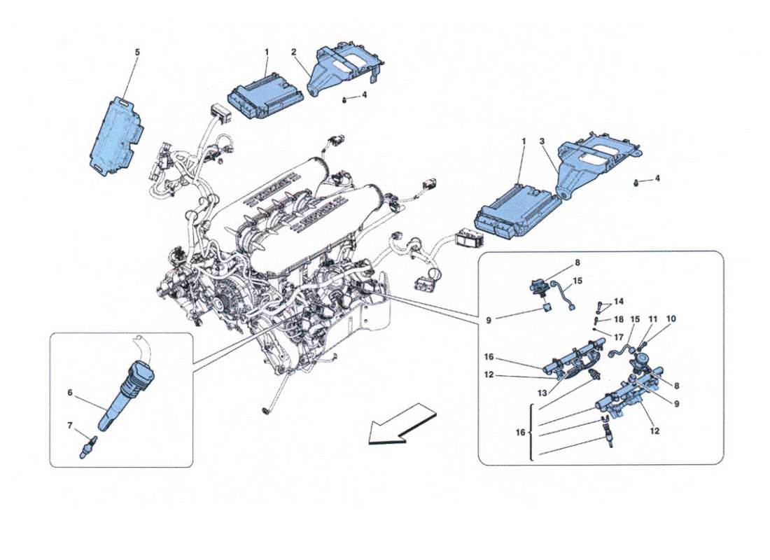 teilediagramm mit der teilenummer 238263