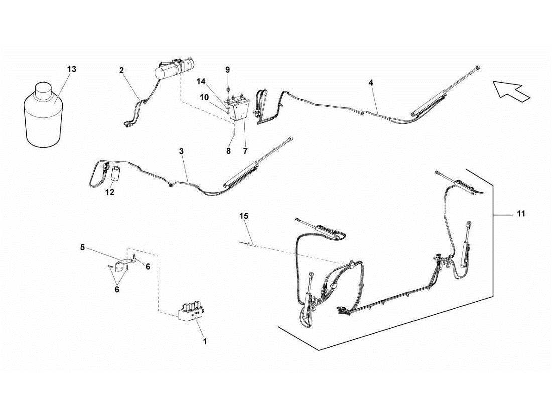 teilediagramm mit der teilenummer 4b0971790b