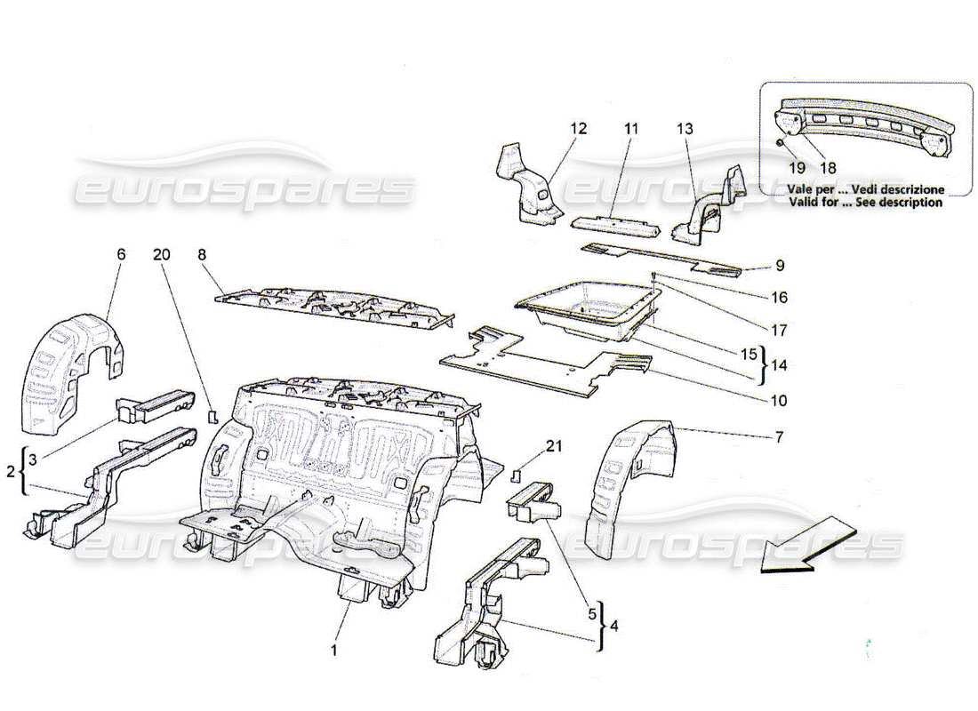 teilediagramm mit der teilenummer 67998300