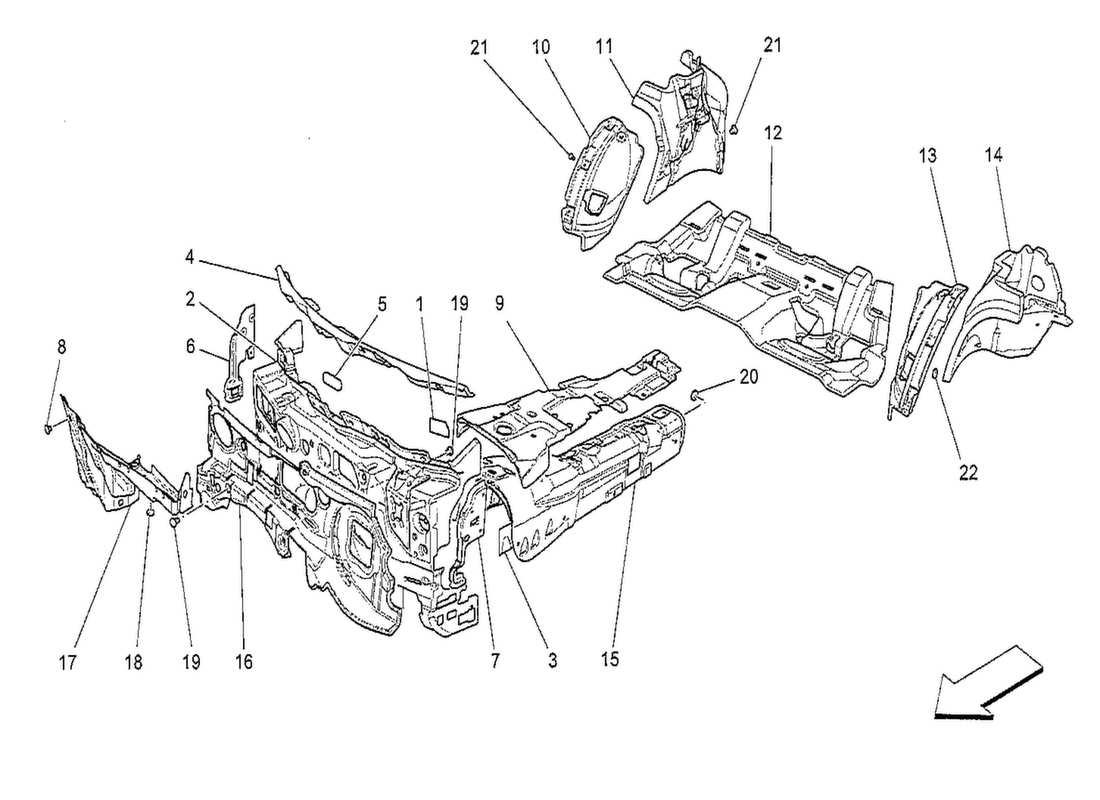 teilediagramm mit der teilenummer 670005499