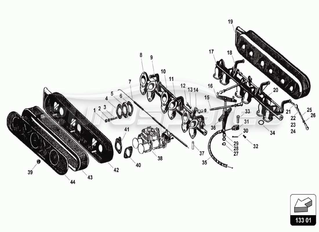 teilediagramm mit der teilenummer gn-01237