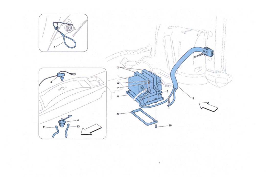 teilediagramm mit der teilenummer 268227