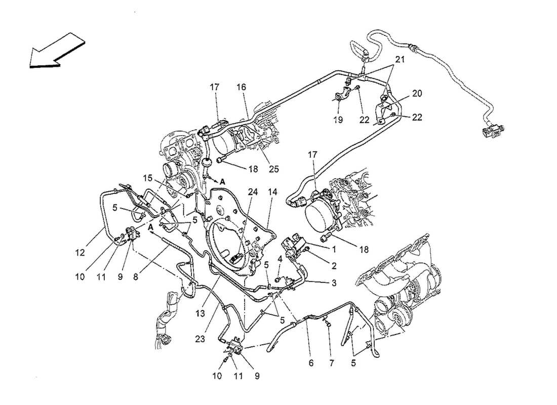 teilediagramm mit der teilenummer 13125070