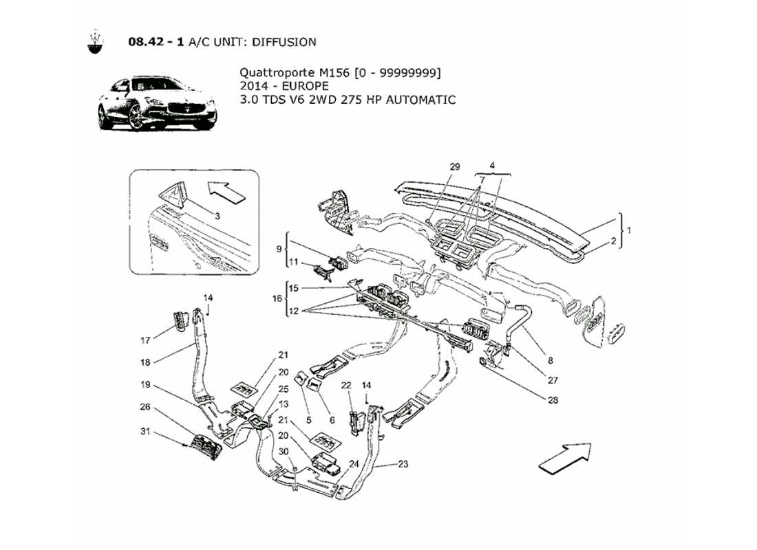 teilediagramm mit der teilenummer 673001306