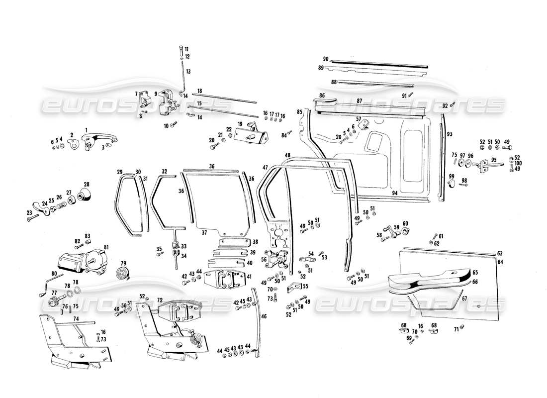 teilediagramm mit der teilenummer 107 bo 57675