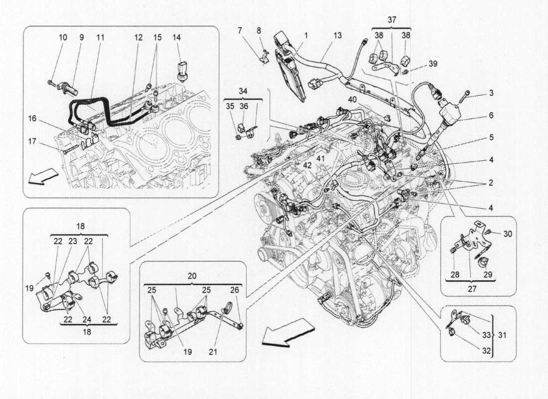 teilediagramm mit der teilenummer 305012