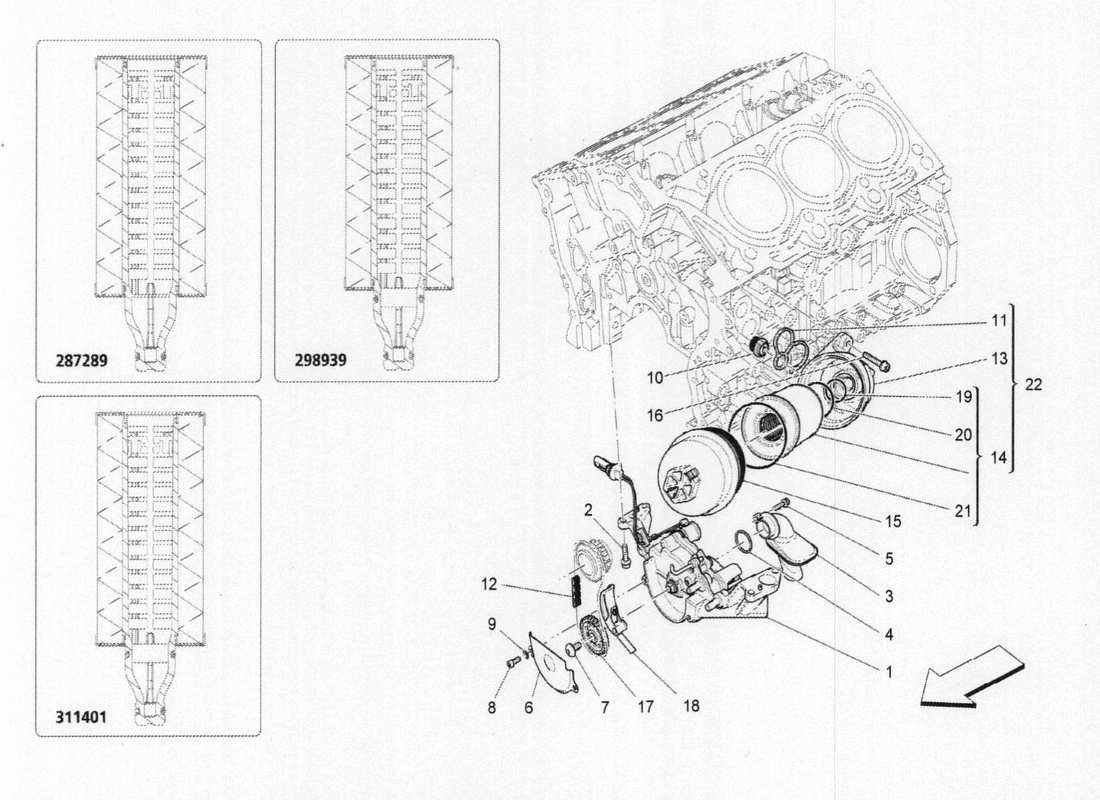 teilediagramm mit der teilenummer 298939