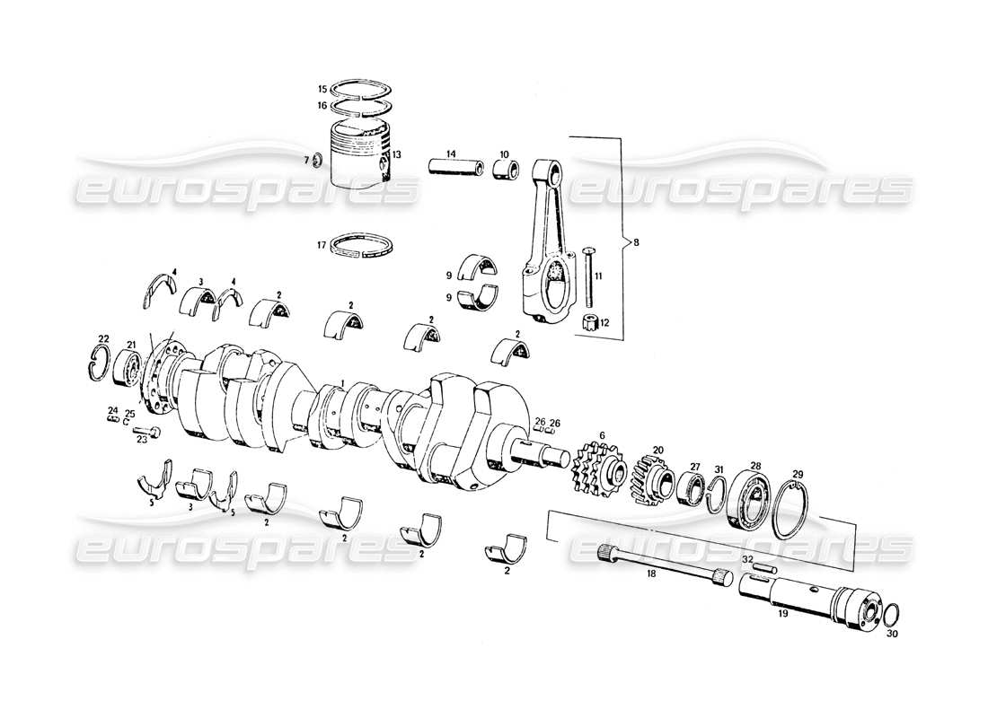 part diagram containing part number 117 mm 116.009