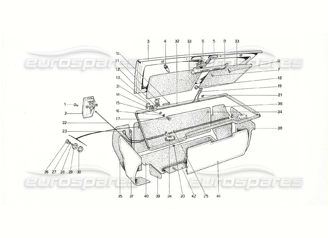 teilediagramm mit der teilenummer 40146508