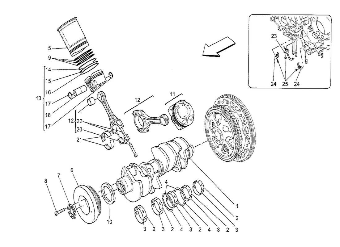 teilediagramm mit der teilenummer 286954