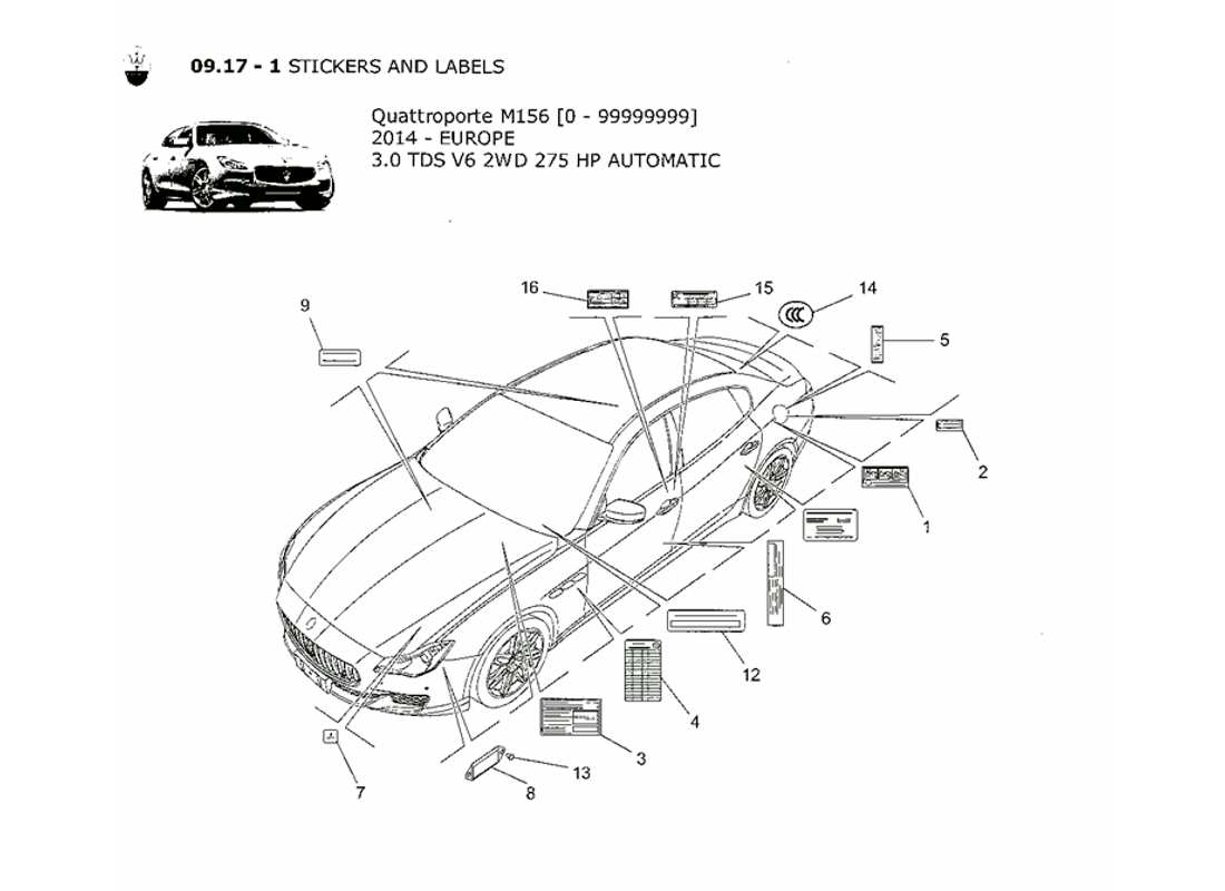 teilediagramm mit der teilenummer 670009525