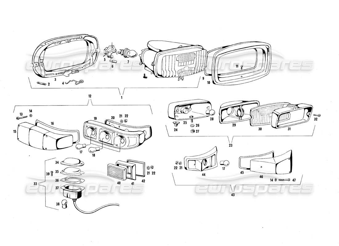 teilediagramm mit der teilenummer vn 56717